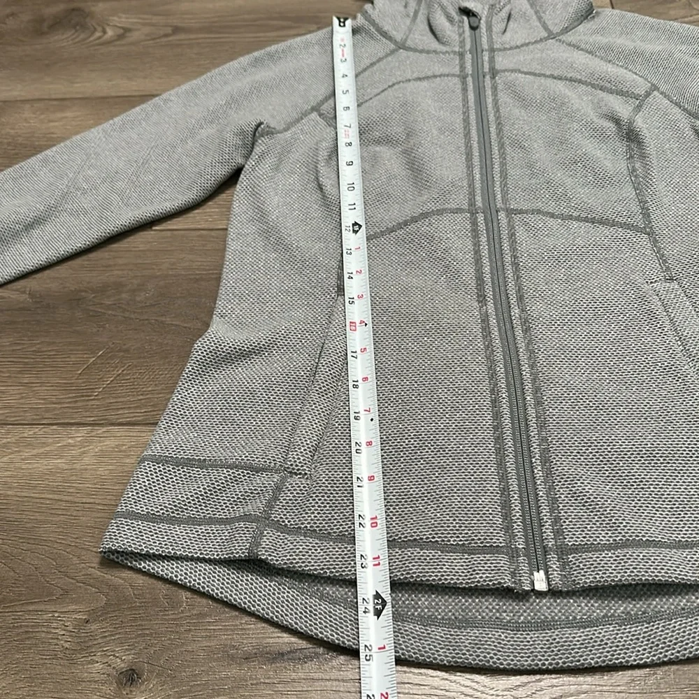 Prana Rockaway Full Zip Gray Texture Hoodie Jacket Size Small - Picture 8 of 12